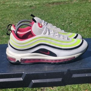 Nike Air Max 97 CI9871-100 - White/Pink/Volt - Men’s Size 8.5